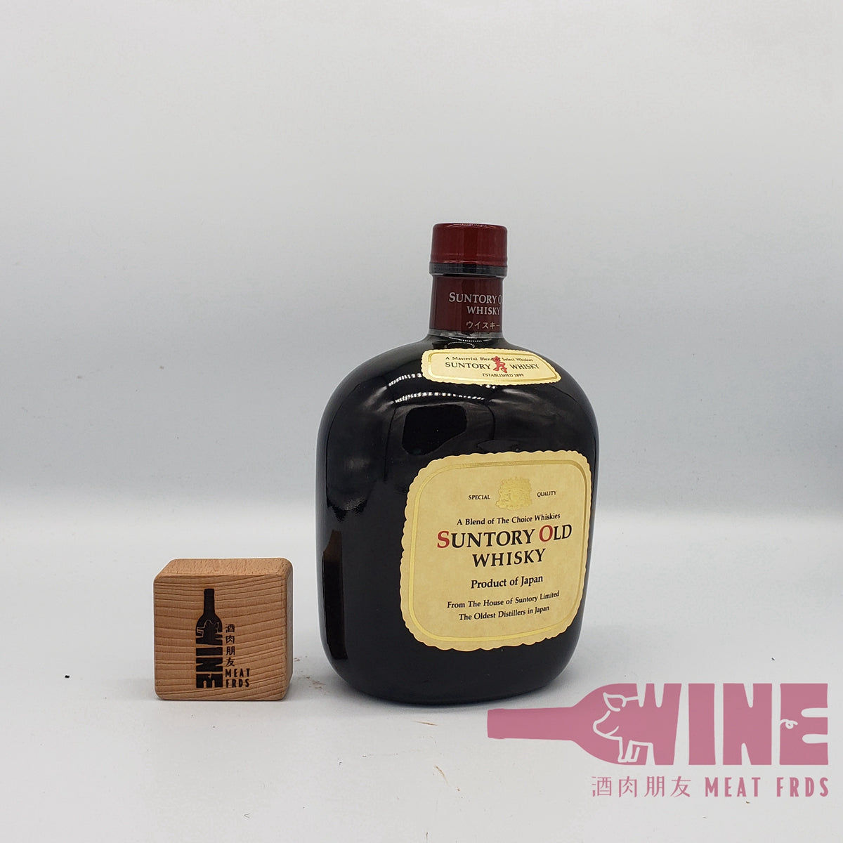 Suntory Japanese Blended Old Whisky 三得利雙獅壽瓶裝90年代老日本威士忌
