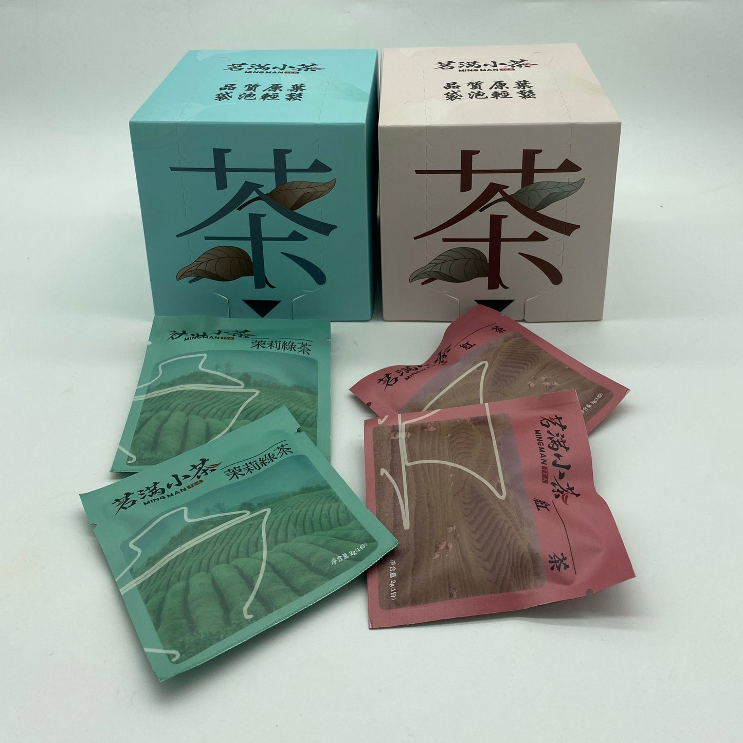 茗滿小茶 茉莉綠茶 原葉茶包 盒/10包 Jasmine Green Tea  Original Leaf Tea Bags Box/10 Bags