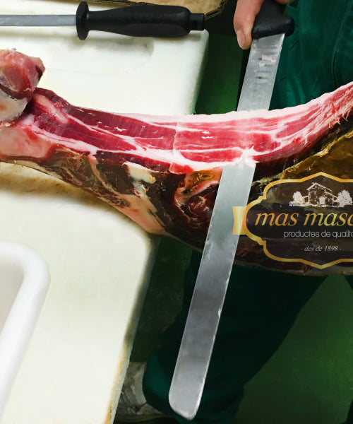 Jamón Ibérico (Whole Back leg) 伊比利亞黑毛豬 原隻火腿 (7000g - 8000g 後腿) 1Set/Box送火腿架和刀具套裝