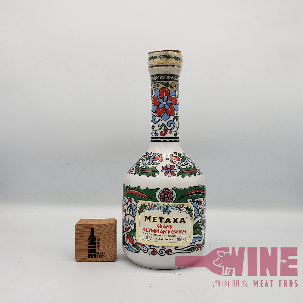 Metaxa Grand Olympian Reserve 希臘手工瓷器舊酒白蘭地