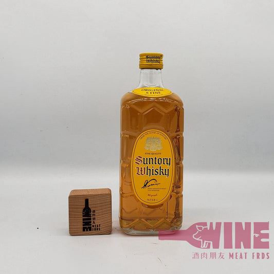 Suntory Kakubin (Square Bottle) Yellow Labe Original & Fine Quality Japanese Blended Whisky 三得利角瓶黃角特級日本威士忌700ML