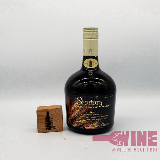 Suntory Special Reserve Japanese Blended Whisky 三得利廠70週年紀念版白頭雙獅麥穂標籤特級日本威士忌 (1973~1978年發行)