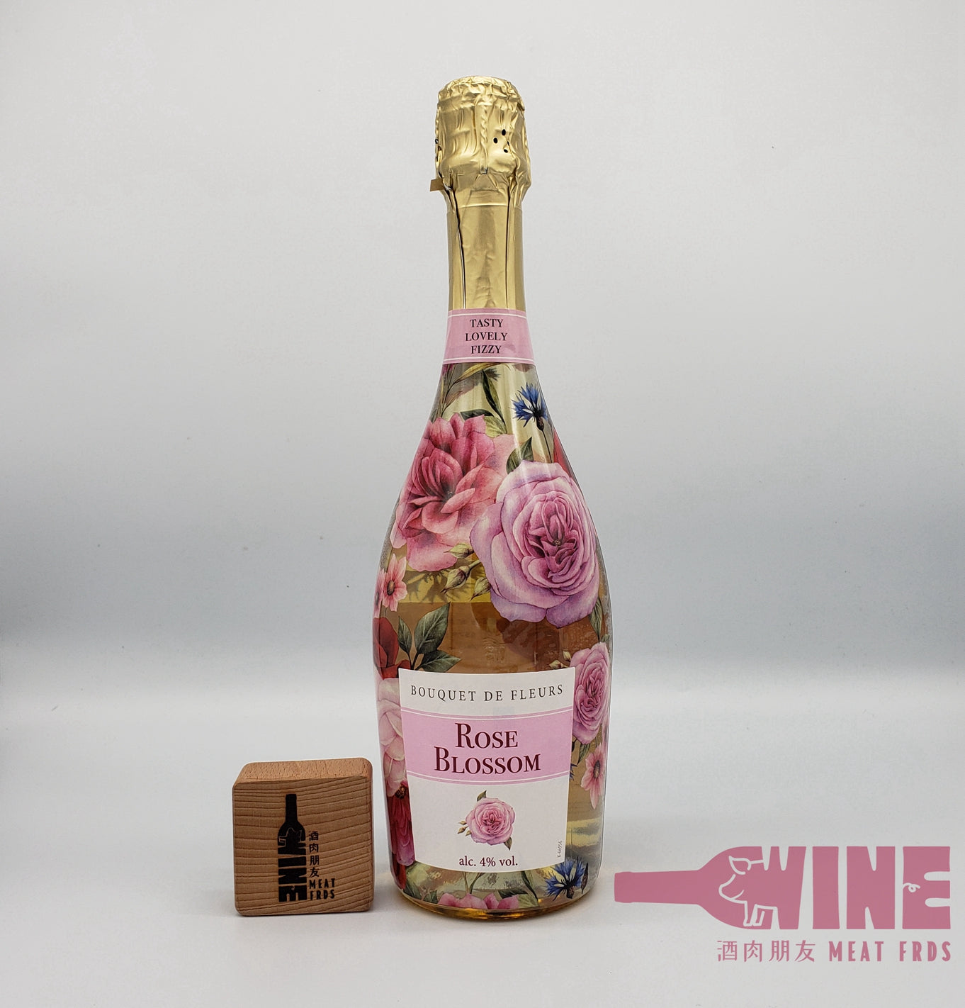 Bouquet De Fleurs Rose Blossom German Sparkling Wine 玫瑰德國清甜氣酒