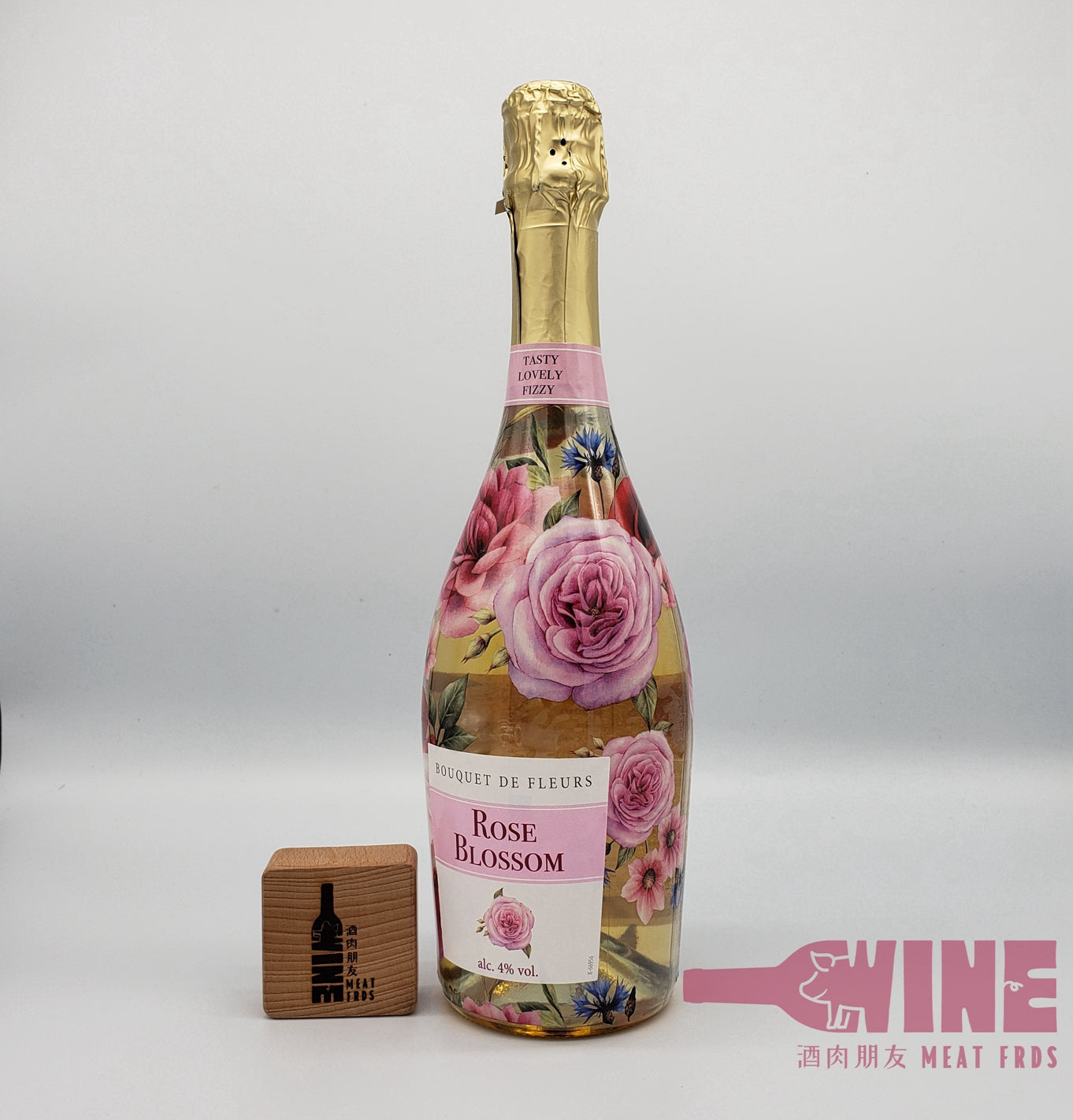 Bouquet De Fleurs Rose Blossom German Sparkling Wine 玫瑰德國清甜氣酒