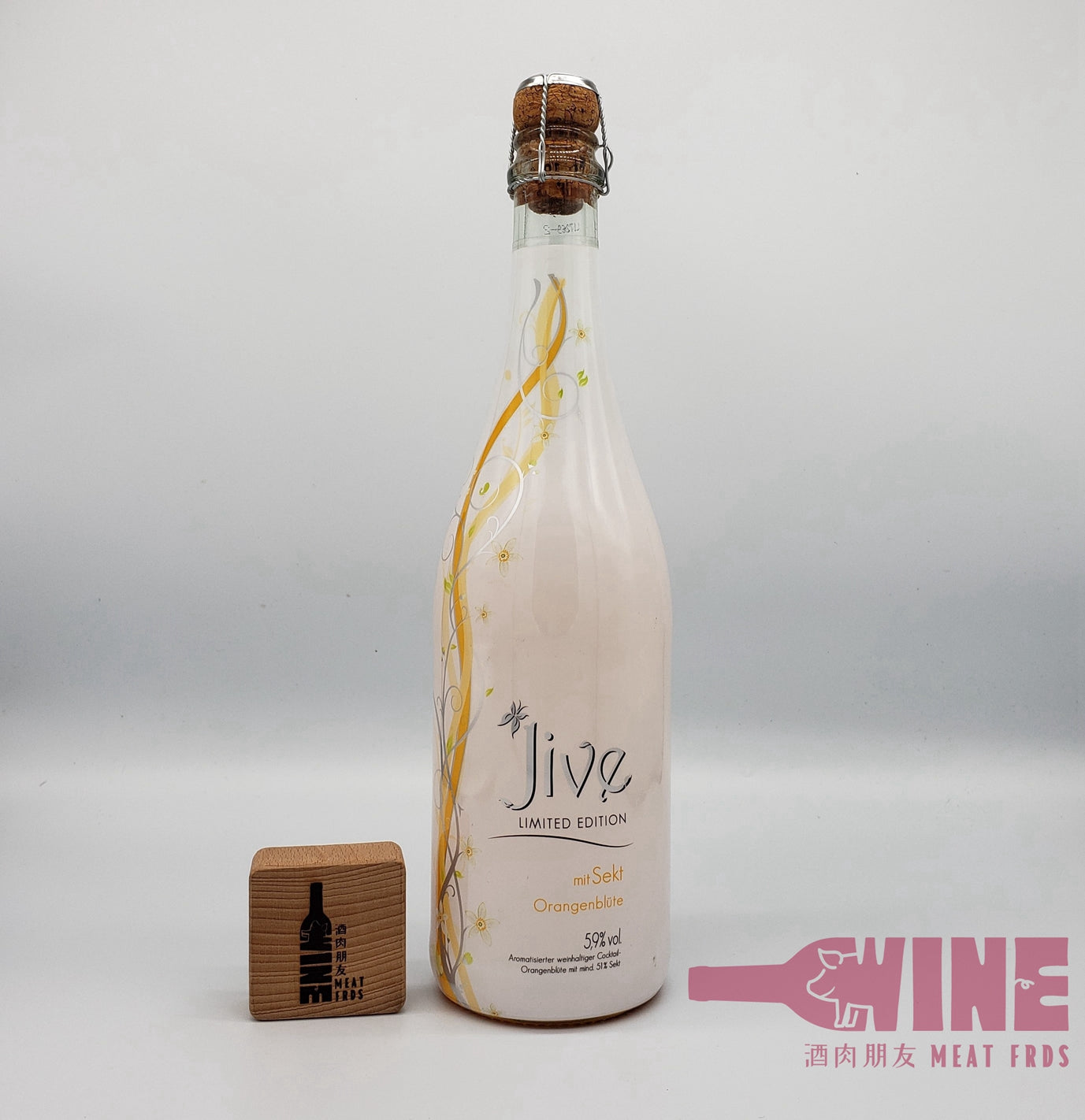 Jive mit Sekt Orangenblute Orange Blossom German Sparkling Wine 清新橙花德國清甜氣酒