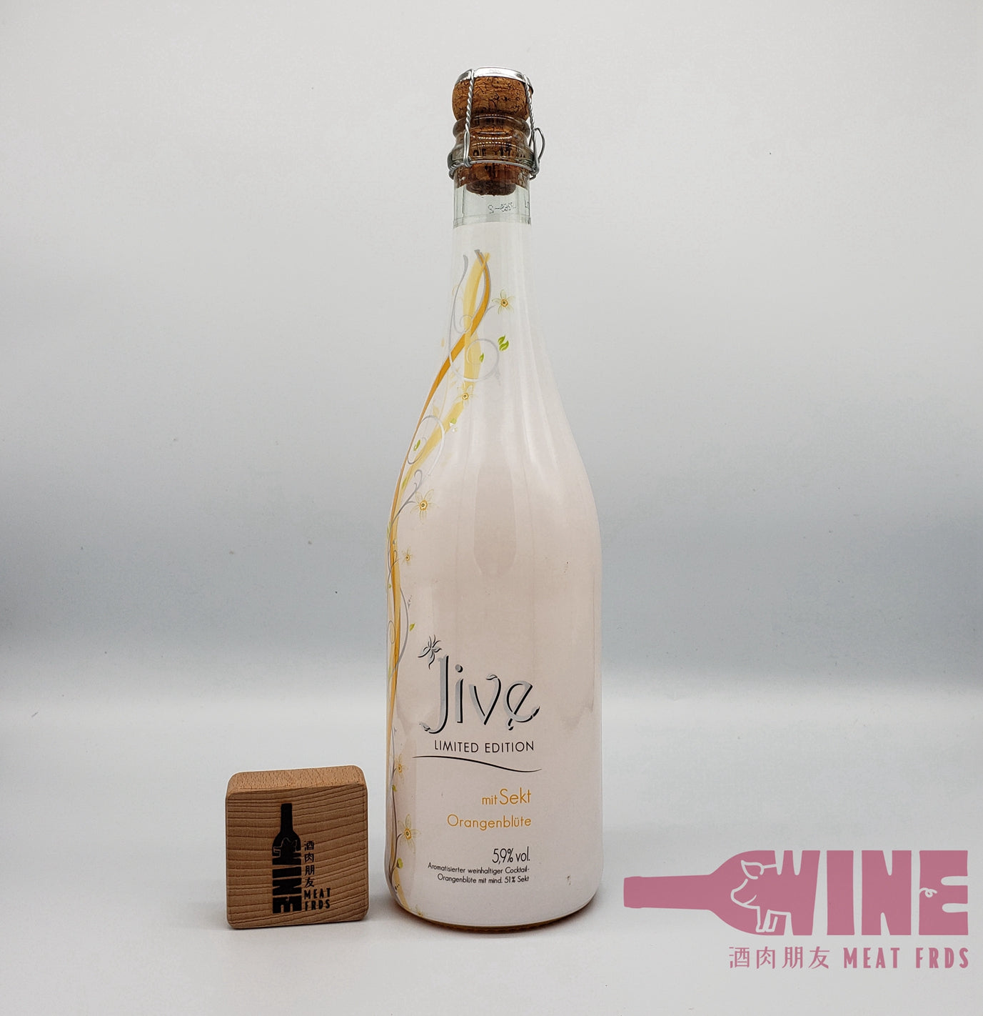 Jive mit Sekt Orangenblute Orange Blossom German Sparkling Wine 清新橙花德國清甜氣酒