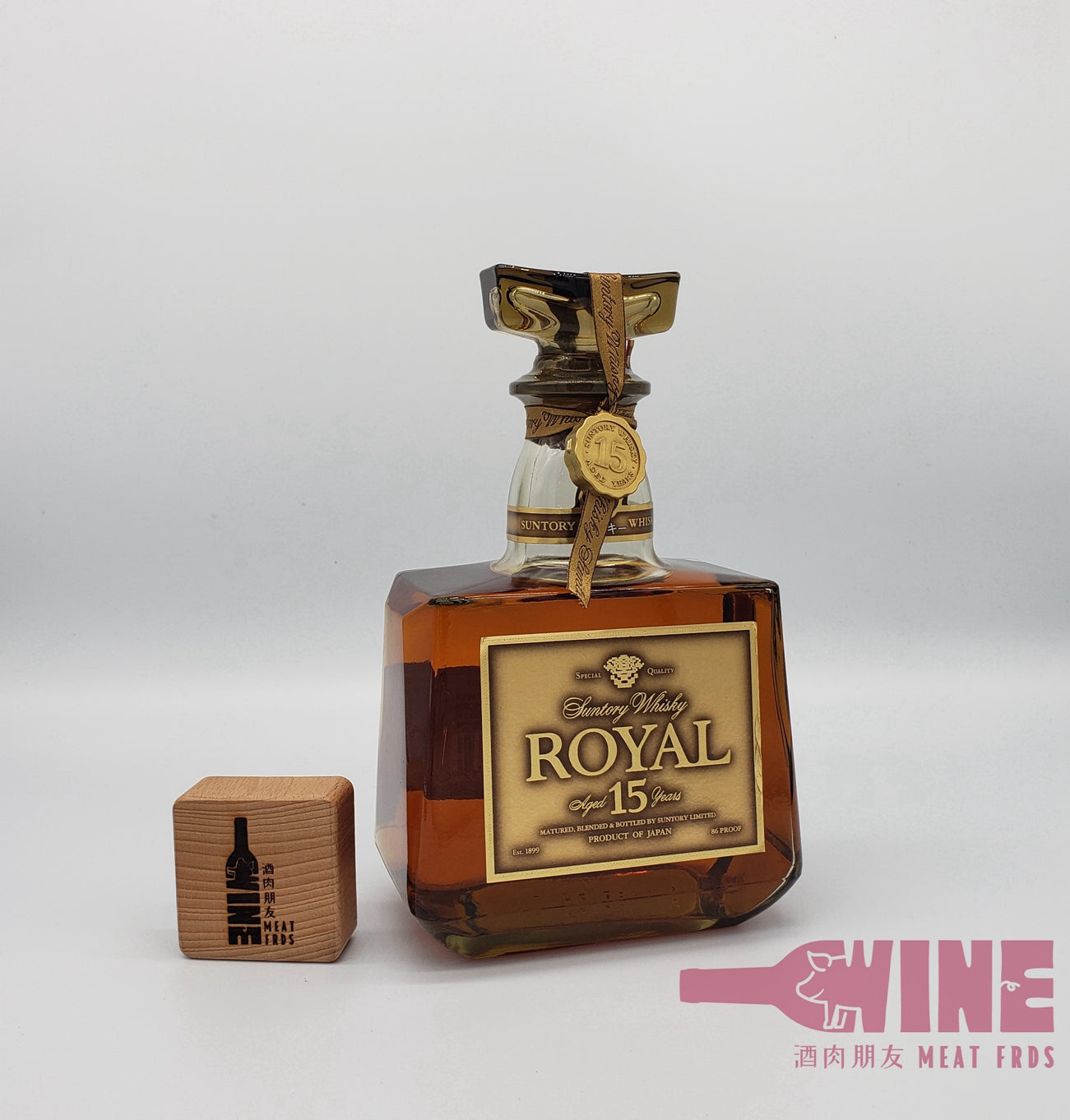 Suntory Special Quality Royal Aged 15 years Golden Label Whisky 三得利金花皇家15年金標日本威士忌