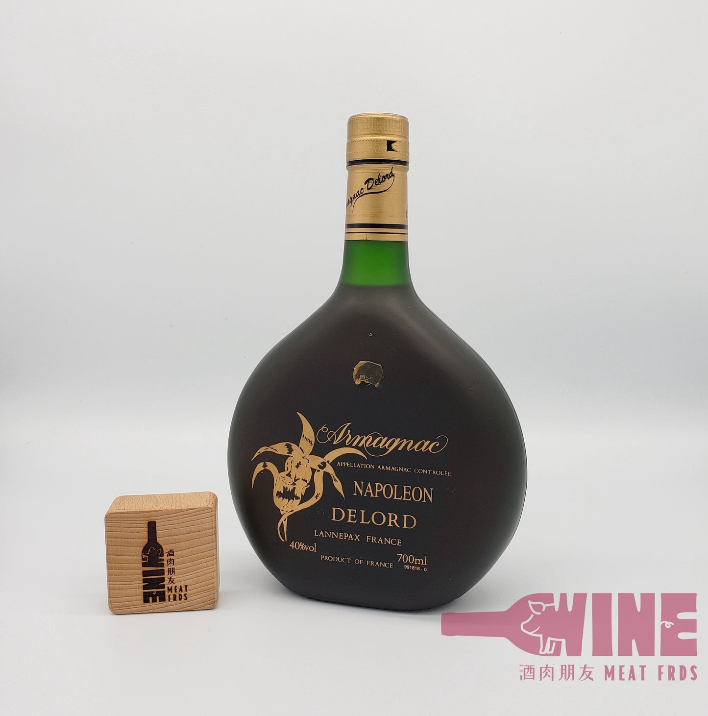 Delord Appellation Armagnac Controlee Napoleon Armagnac 青沙樽金盞花拿破崙雅文邑白蘭地