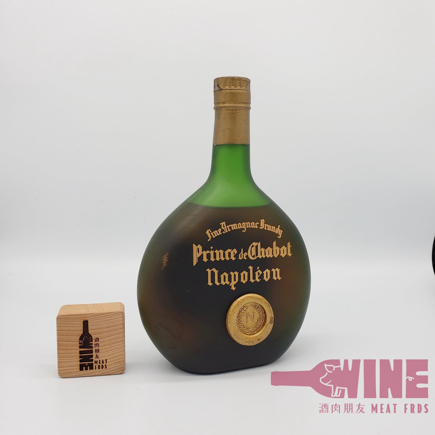 Prince De Chabot Napoleon Fine Armagnac Brandy 70年代青沙樽拿破崙雅文邑白蘭地