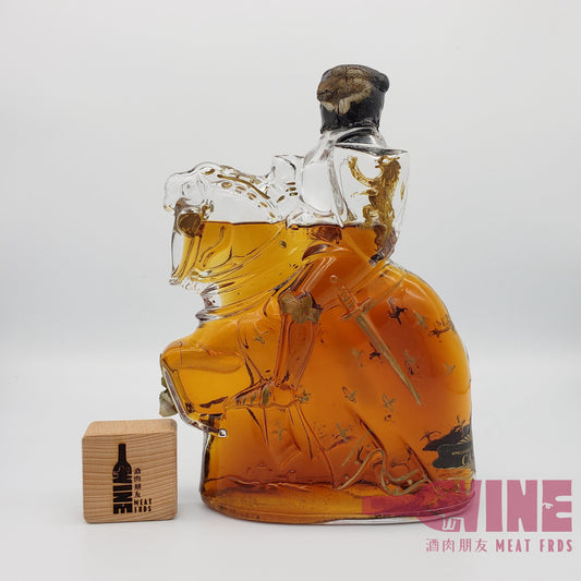 Castagnon Cavlier Armagnac 玻璃騎士造型雅文邑白蘭地(1)