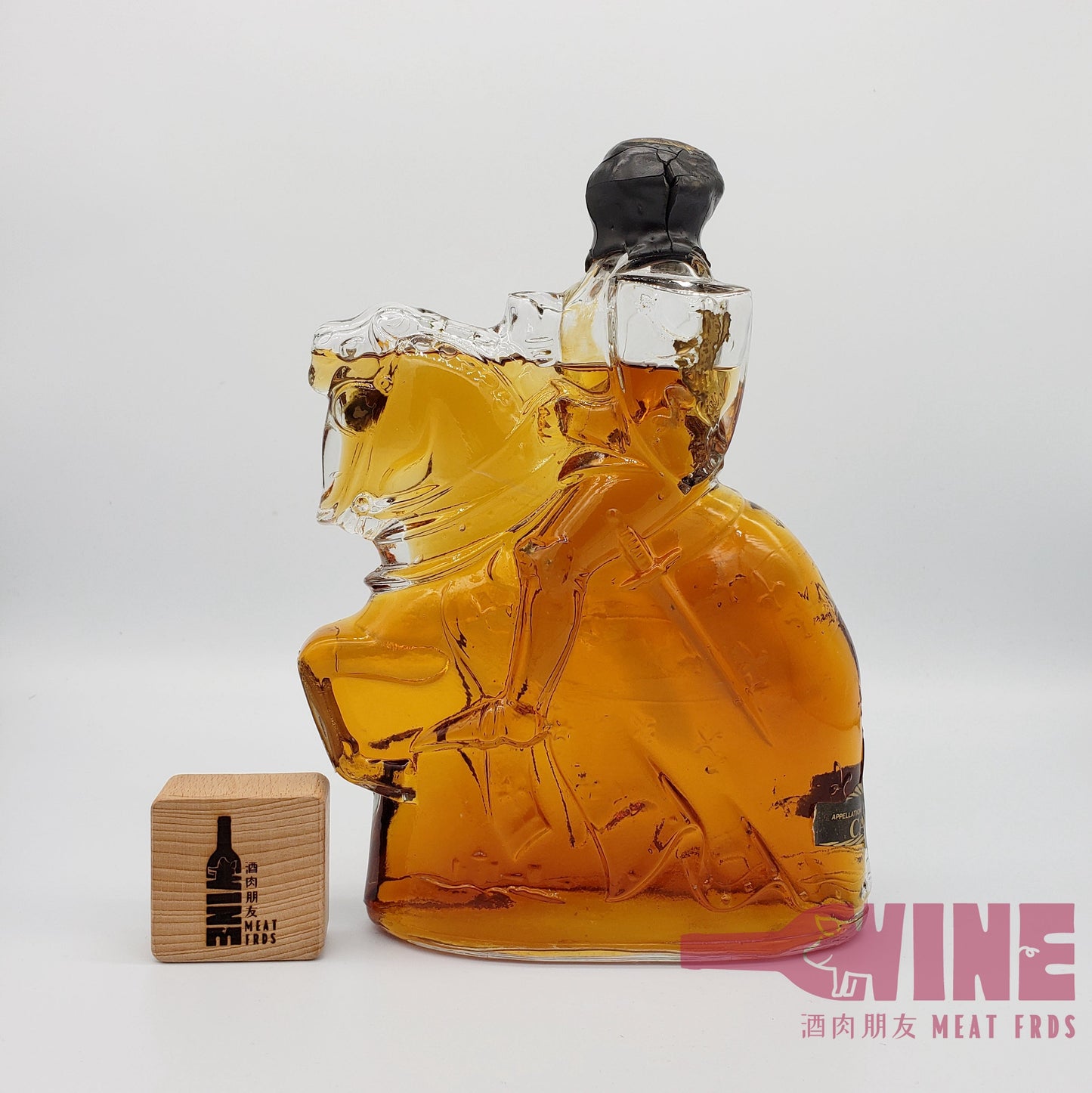 Castagnon Cavlier Armagnac 玻璃騎士造型雅文邑白蘭地(2)