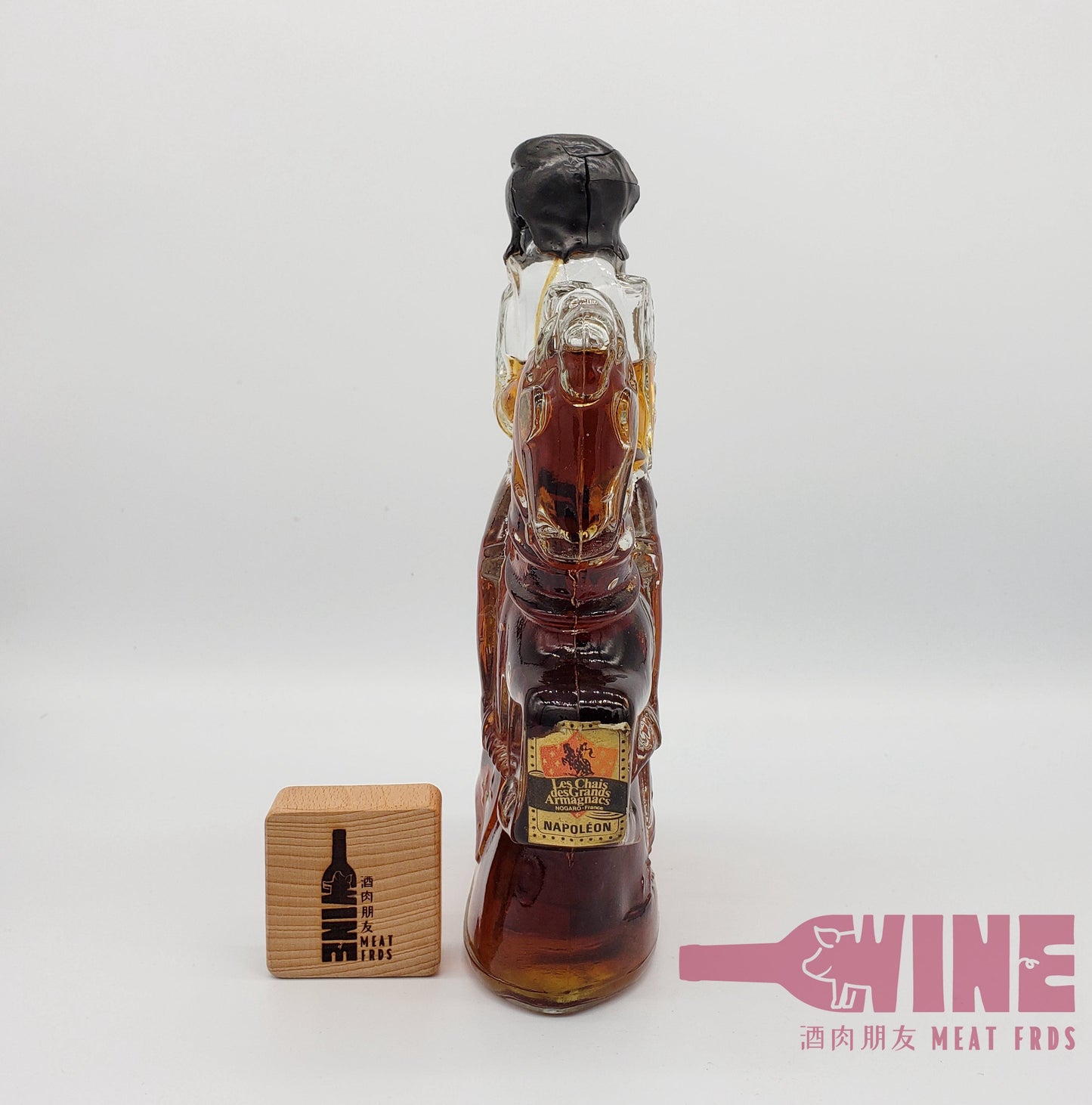 Castagnon Cavlier Armagnac 玻璃騎士造型雅文邑白蘭地(2)