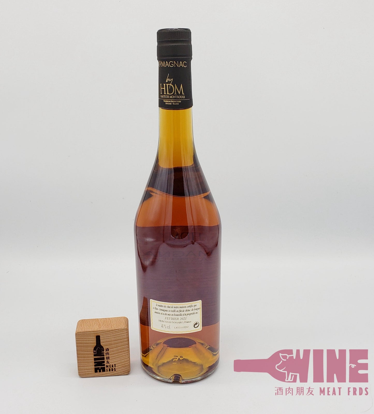 De Castelfort 1983 Armagnac 1983年年份酒雅文邑白蘭地 連木盒