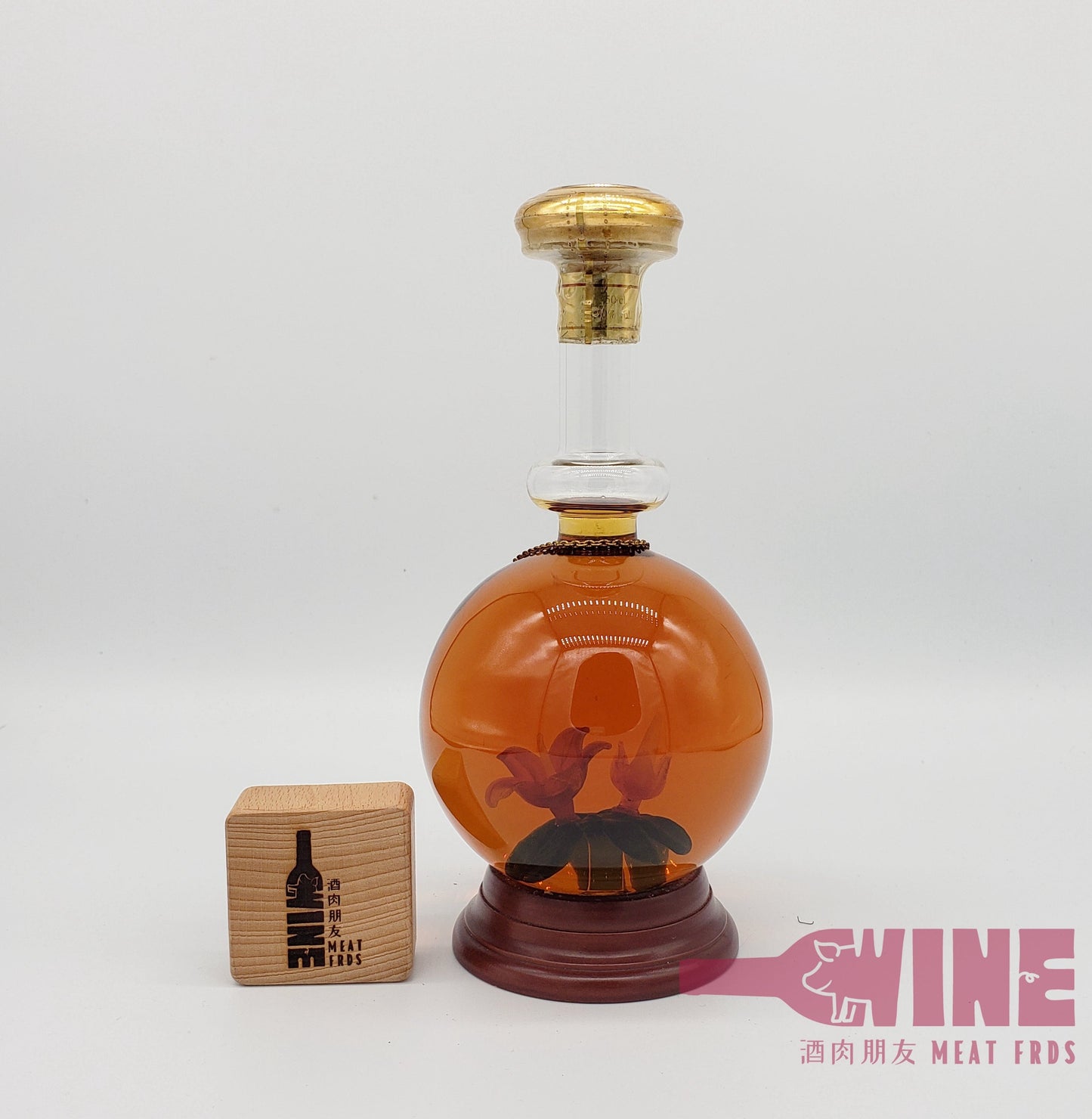 Landy Lotus Flower Cognac 手工玻璃蓮花干邑白蘭地