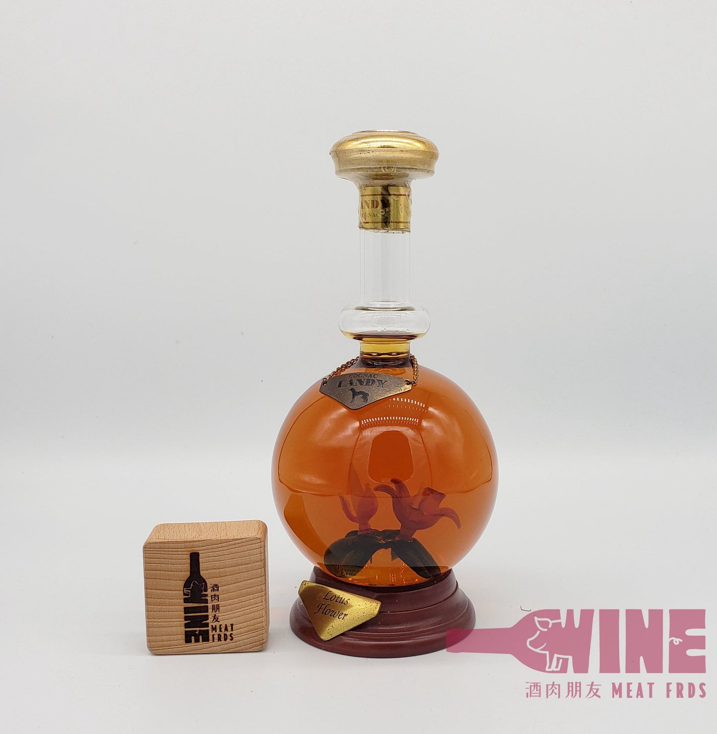 Landy Lotus Flower Cognac 手工玻璃蓮花干邑白蘭地