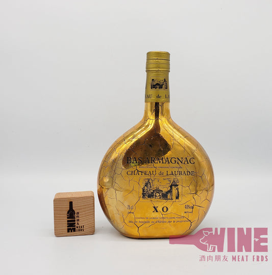 Chateau De Laubade X.O. Bas Armagnac 爆紋金樽XO雅文邑白蘭地