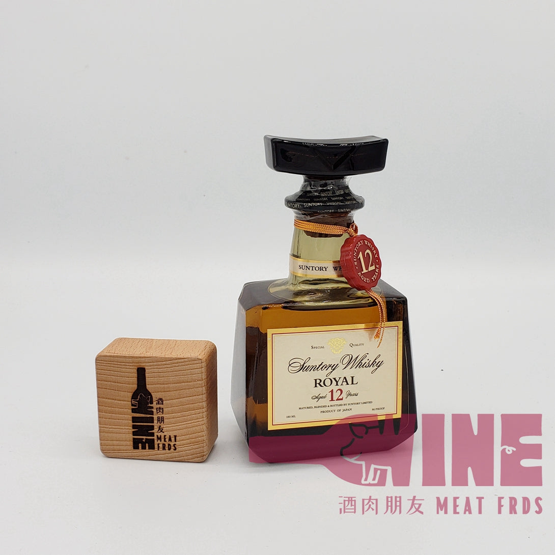 Suntory Special Quality Royal Aged 12 years White Label Whisky Miniature 三得利金花皇家12年白標日本威士忌酒辦50ML
