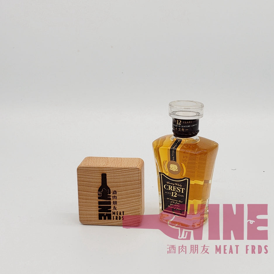Suntory Crest Aged 12 years Whisky Miniature 三得利金獅12年日本威士忌酒辦50ML (1)
