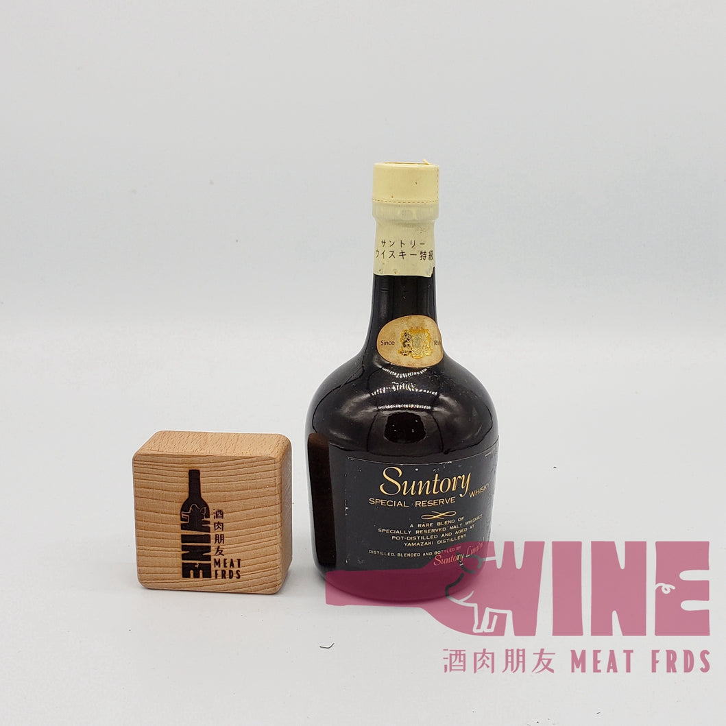 Suntory Special Reserve Japanese Blended Whisky Miniature 三得利廠70週年紀念版白頭雙獅日本威士忌酒辦180ML