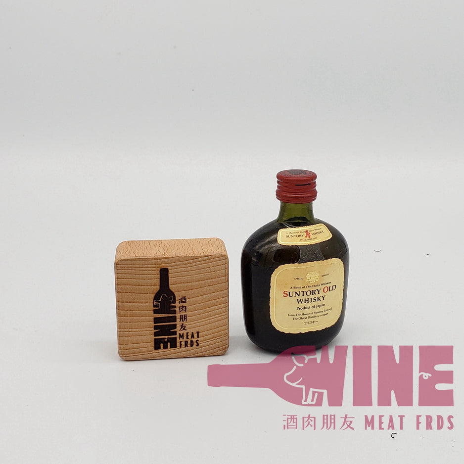 Suntory Special quality Old Whisky Miniature 三得利雙獅壽瓶裝老日本威士忌酒辦50ML (1)