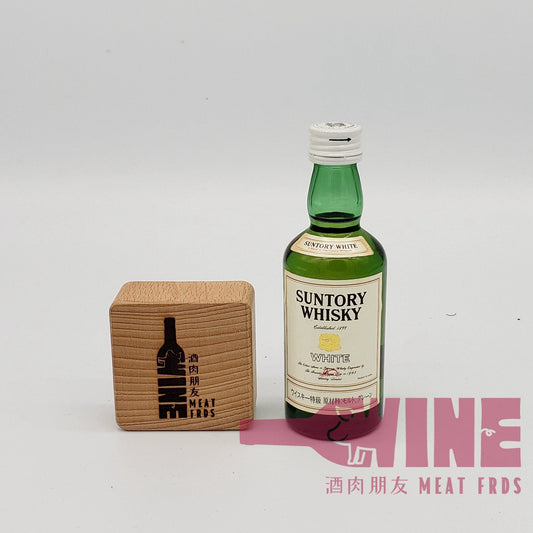 Suntory White Whisky Miniature 三得利雙獅 白 威士忌50ML