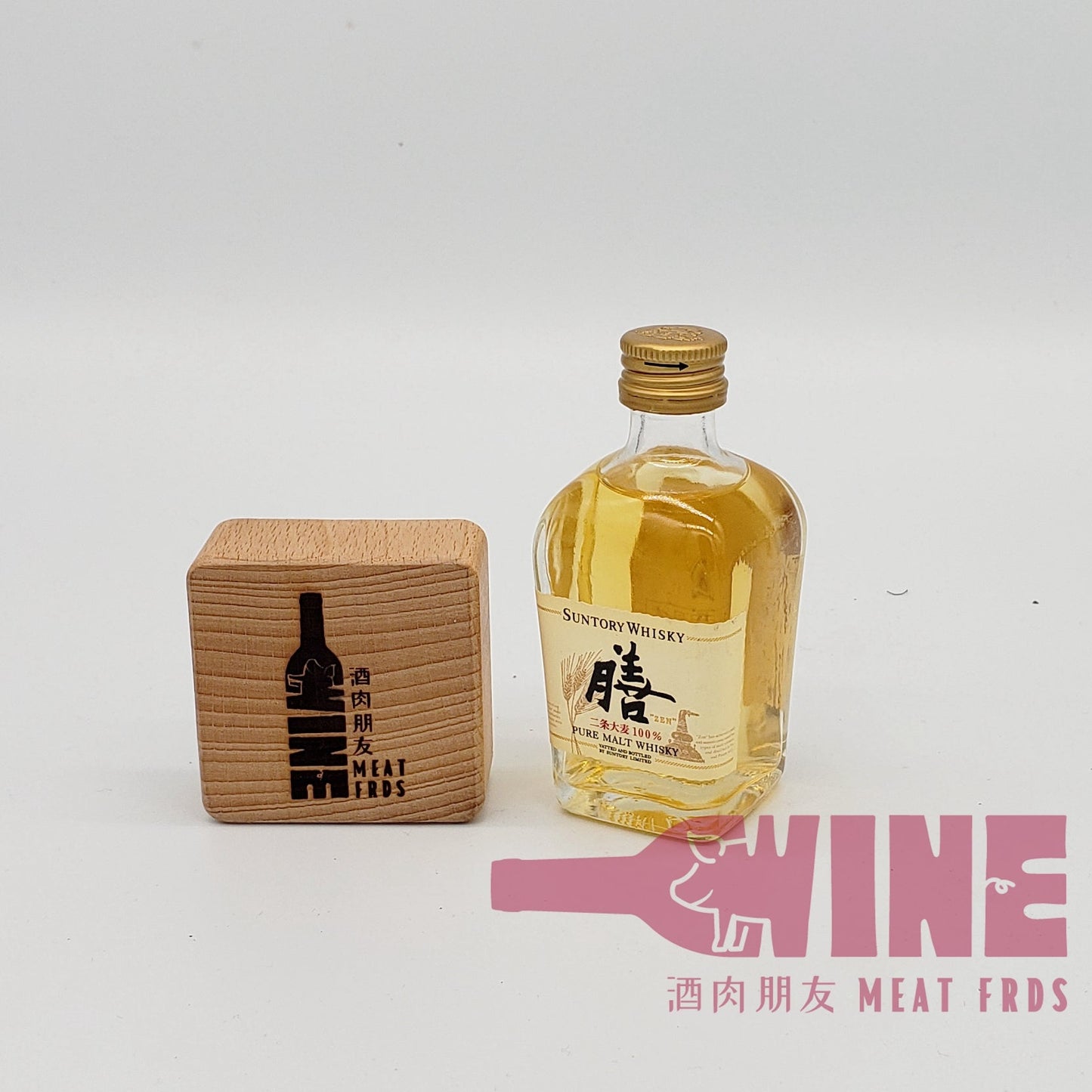 Suntory Zen Pure Malt Whisky Miniature 三得利膳100%二条大麥純麥芽威士忌50ML