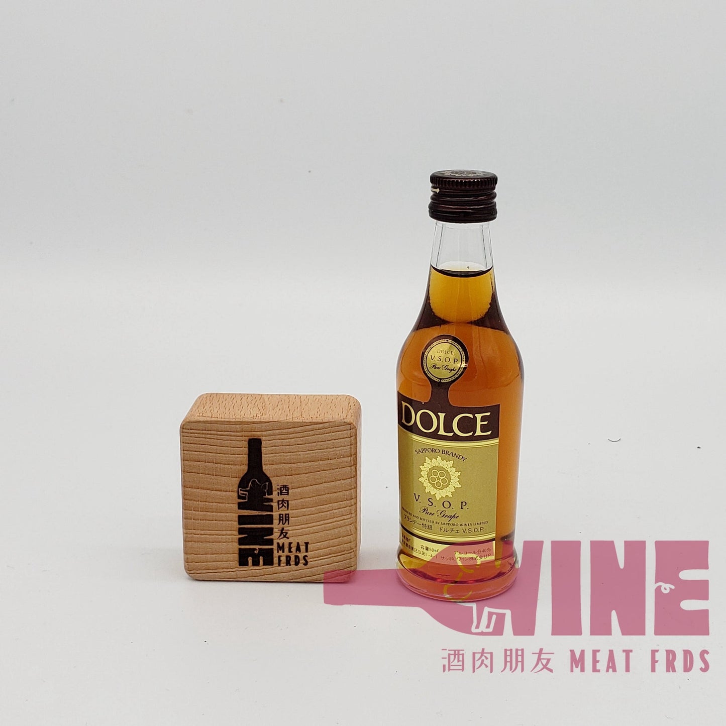 Dolce V.S.O.P Pure Grape Sapporo Brandy Miniature VSOP白蘭地酒辦30ML