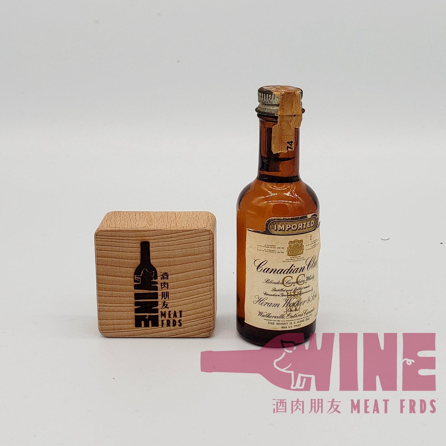 Canadian Club 6 years old Blended Canadian Whisky Miniature 加拿大威士忌酒辦50ML