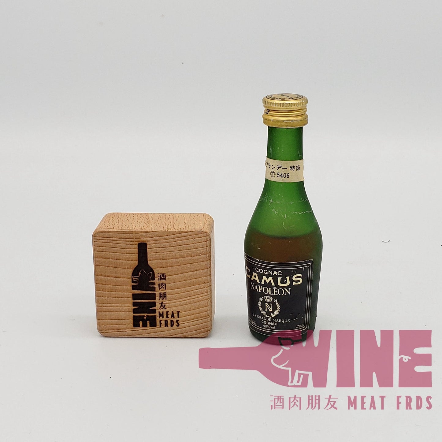 Camus Napoleon Cognac Miniature 金花拿破崙干邑白蘭地酒辦29ML