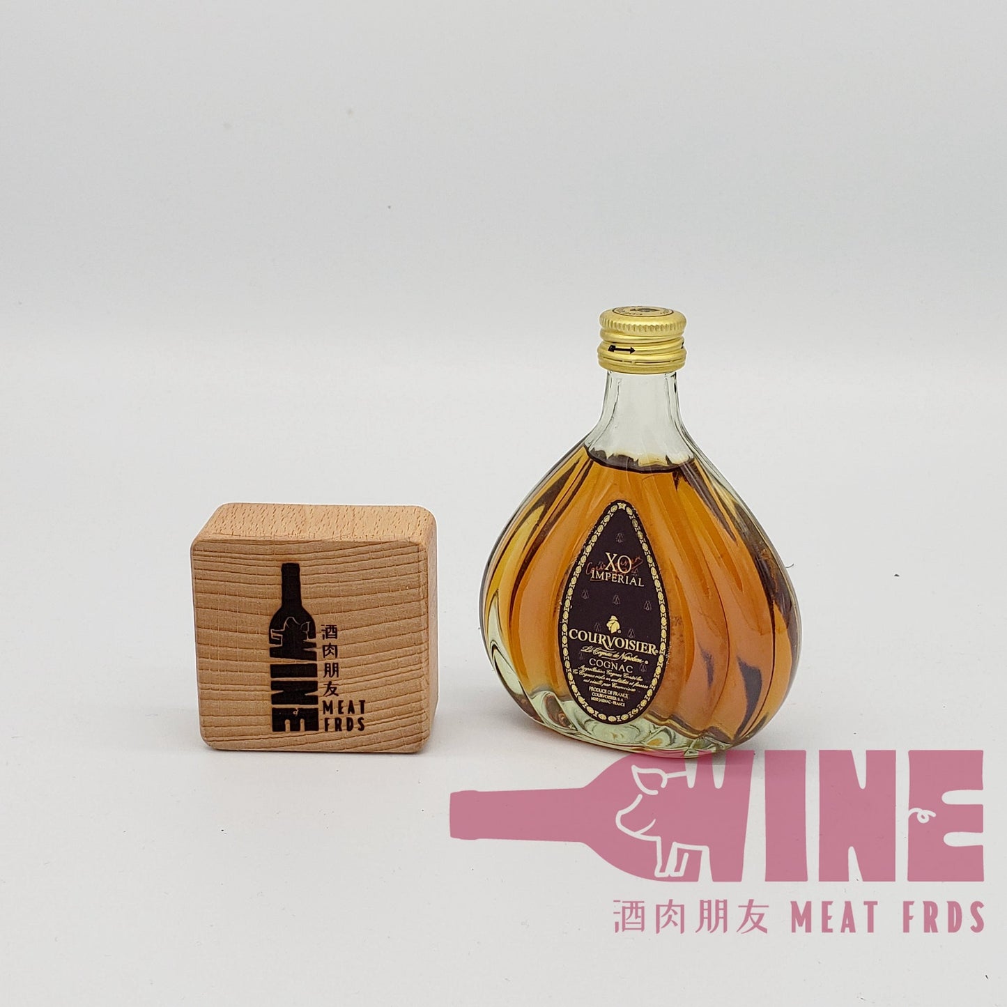 Courvoisier X.O. Imperial Cognac Miniature 拿破崙XO干邑白蘭地酒辦50ML