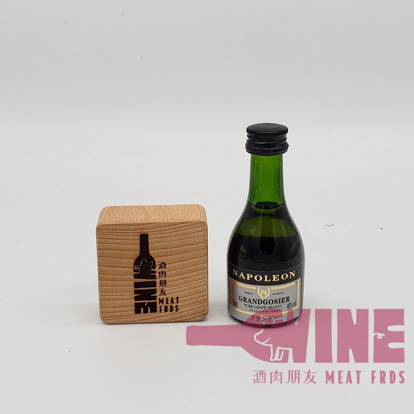 Grandgosier Napoleon Pure Grape Brandy Miniature 拿破崙白蘭地酒辦30ML