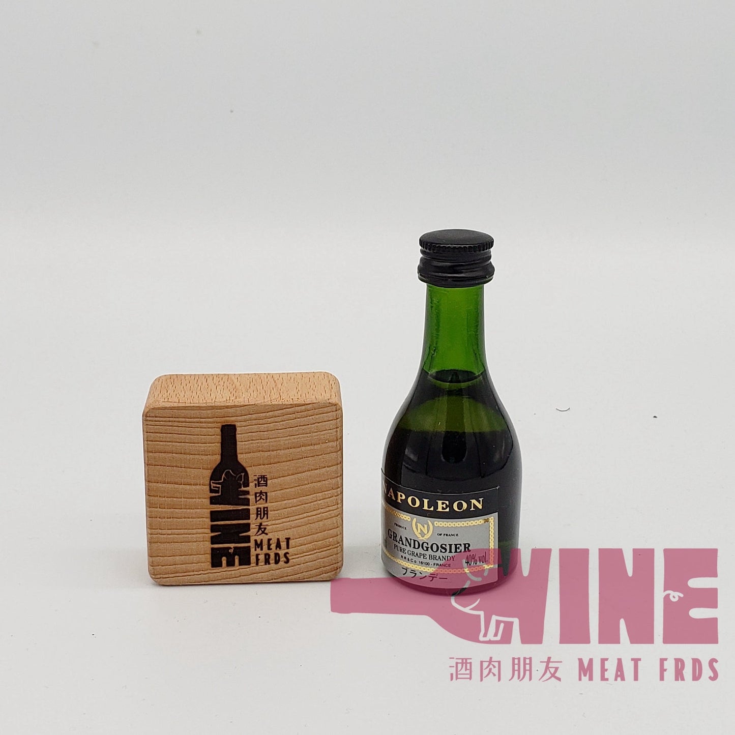 Grandgosier Napoleon Pure Grape Brandy Miniature 拿破崙白蘭地酒辦30ML