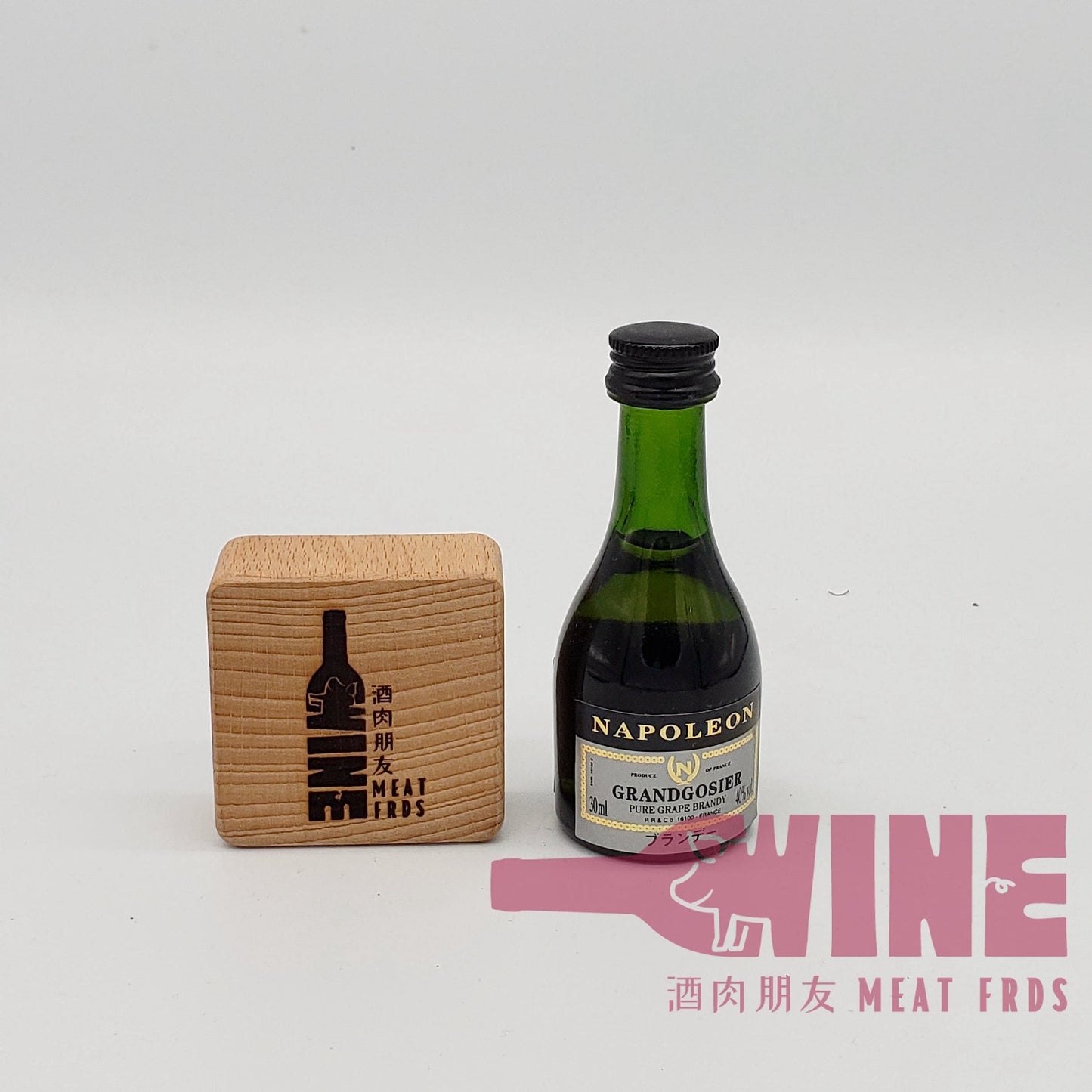 Grandgosier Napoleon Pure Grape Brandy Miniature 拿破崙白蘭地酒辦30ML