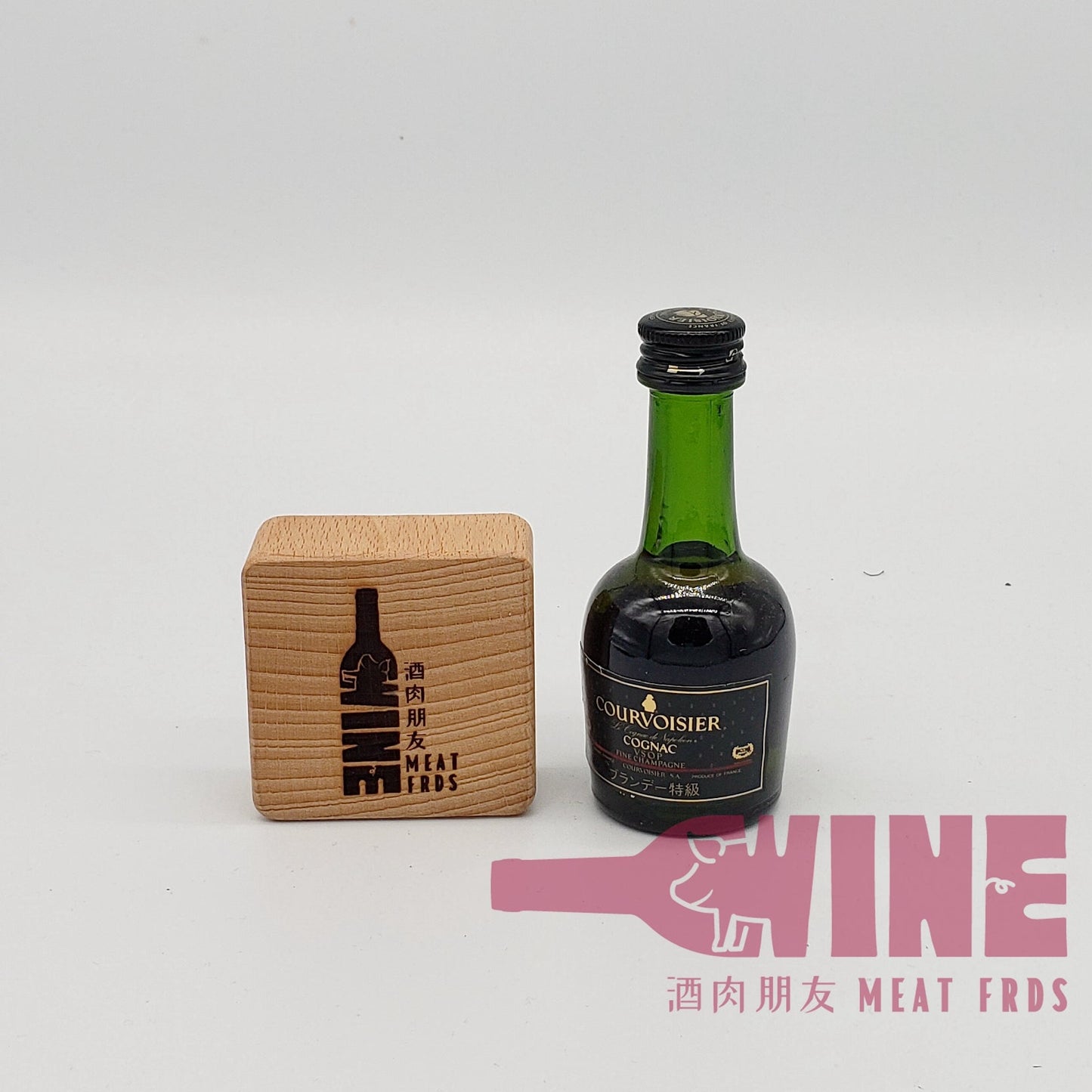 Courvoisier V.S.O.P. Fine Champagne Cognac Miniature 拿破崙VSOP黑標干邑白蘭地酒辦27ML