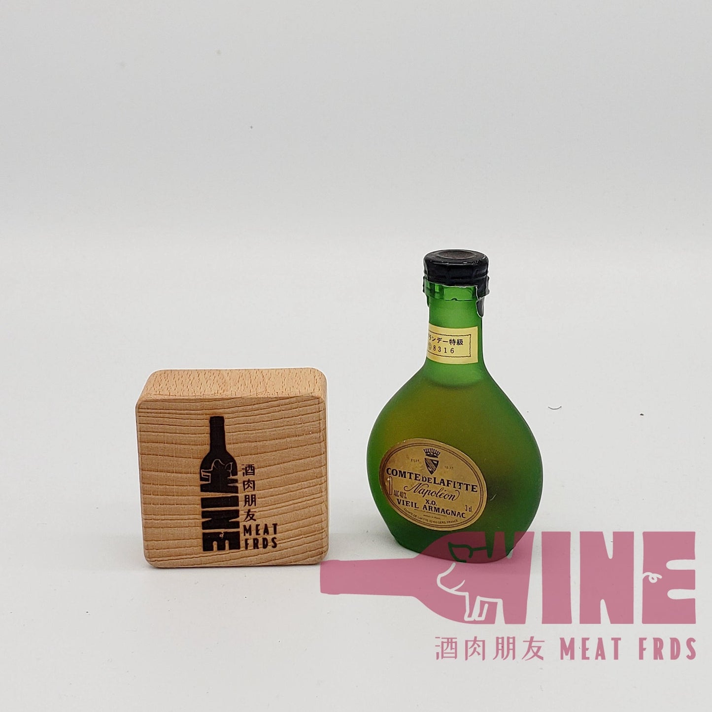 Comte De Lafitte X.O. Napoleon Vieil Armagnac Brandy Miniature 青沙樽XO拿破崙雅文邑白蘭地酒辦30ML